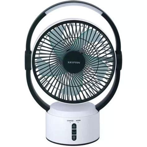Geepas KNF 6293 N 8″ Rechargeable Fan with LED Light