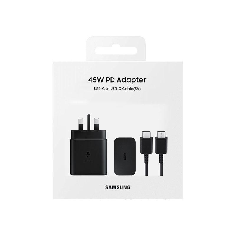 Samsung plugs/adapters type c to type c 45w pd
